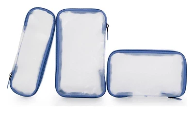 Heys Luxe Beauty Case tmavě modrá kosmetická taška