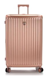 Heys Luxe L Rose Gold kufr + kosmetická taštička zdarma