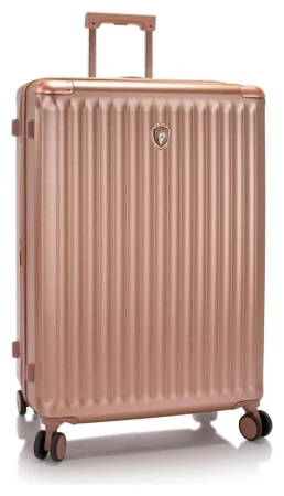 Heys Luxe L Rose Gold kufr + kosmetická taštička zdarma