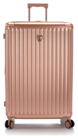 Heys Luxe L Rose Gold kufr + kosmetická taštička zdarma