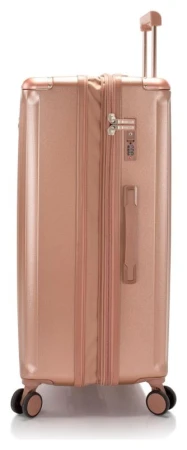 Heys Luxe L Rose Gold kufr + kosmetická taštička zdarma