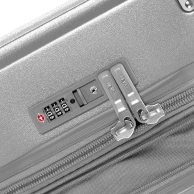 Heys Luxe L Silver + sleva 500,- na příslušenství