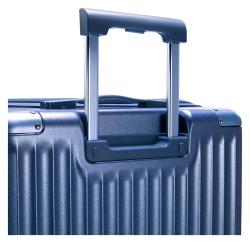 Heys Luxe L Trunk Navy kufr + kosmetická taštička zdarma
