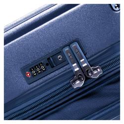 Heys Luxe L Trunk Navy kufr + kosmetická taštička zdarma