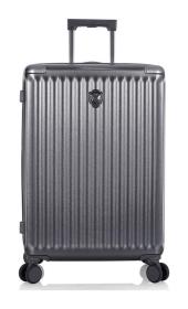 Heys Luxe M Gunmetal kufr + kosmetická taštička zdarma