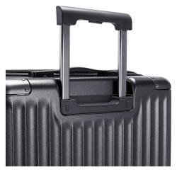Heys Luxe M Gunmetal kufor + kozmetická taštička zadarmo