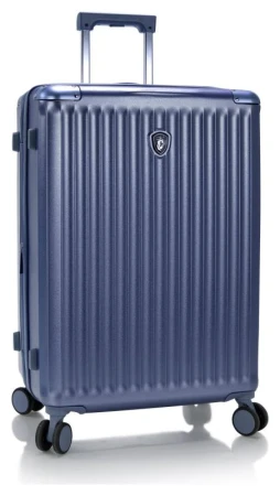 Heys Luxe M Navy kufr + kosmetická taštička zdarma Heys Luxe M Navy kufr + kosmetická taštička zdarma