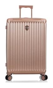 Heys Luxe M Rose Gold kufr + kosmetická taštička zdarma