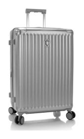 Heys Luxe M Silver kufor + kozmetická taštička zadarmo Heys Luxe M Silver kufor + kozmetická taštička zadarmo