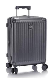 Heys Luxe S Gunmetal kufr + kosmetická taštička zdarma Heys Luxe S Gunmetal kufr + kosmetická taštička zdarma