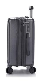 Heys Luxe S Gunmetal kufr + kosmetická taštička zdarma