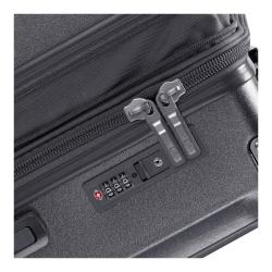 Heys Luxe S Gunmetal kufr + kosmetická taštička zdarma