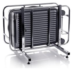 Heys Luxe S Gunmetal kufr + kosmetická taštička zdarma