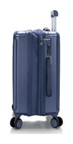 Heys Luxe S Navy kufr + kosmetická taštička zdarma