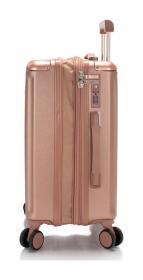 Heys Luxe S Rose Gold kufr + kosmetická taštička zdarma