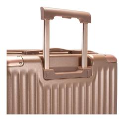 Heys Luxe S Rose Gold kufr + kosmetická taštička zdarma