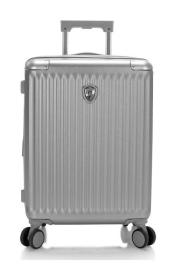 Heys Luxe S Silver kufr + kosmetická taštička zdarma