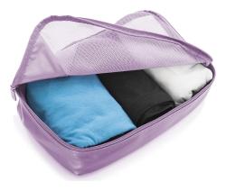 Heys Metallic Packing Cube Lilac – 5 kusů