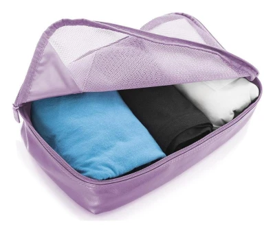 Heys Metallic Packing Cube Lilac – 5 kusů