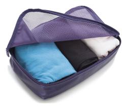 Heys Metallic Packing Cube Navy – 5 kusů