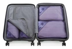 Heys Metallic Packing Cube Navy – 5 kusů