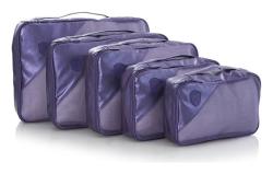 Heys Metallic Packing Cube Navy – 5 kusů Heys Metallic Packing Cube Navy – 5 kusů
