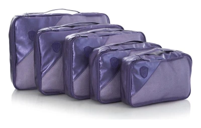 Heys Metallic Packing Cube Navy – 5 kusů Heys Metallic Packing Cube Navy – 5 kusů