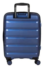 Heys Metallix S Cobalt Blue kufr + kosmetická taštička zdarma