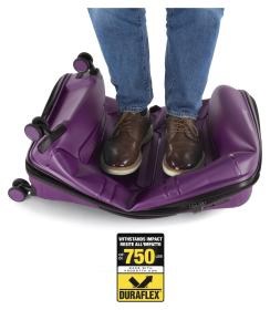 Heys Milos M Plum kufr + kosmetická taštička zdarma