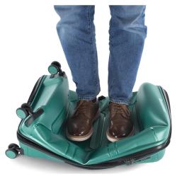 Heys Milos S Teal kufr + kosmetická taštička zdarma