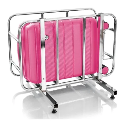 Heys Neo S Fuchsia kufr + kosmetická taštička zdarma