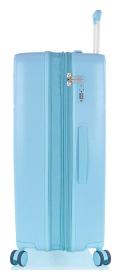 Heys Pastel L Light Blue kufr + kosmetická taštička zdarma