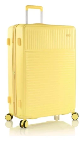 Heys Pastel L Yellow kufr + kosmetická taštička zdarma