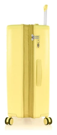 Heys Pastel L Yellow kufr + kosmetická taštička zdarma