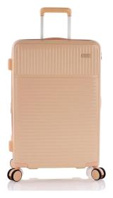 Heys Pastel M Nude kufr + kosmetická taštička zdarma