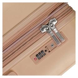 Heys Pastel M Nude kufr + kosmetická taštička zdarma