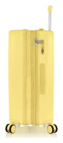 Heys Pastel M Yellow kufr + kosmetická taštička zdarma