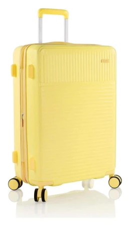Heys Pastel M Yellow kufr + kosmetická taštička zdarma Heys Pastel M Yellow kufr + kosmetická taštička zdarma