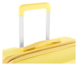 Heys Pastel S Yellow kufr + kosmetická taštička zdarma