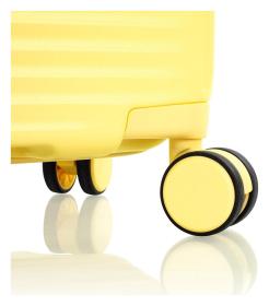 Heys Pastel S Yellow kufr + kosmetická taštička zdarma