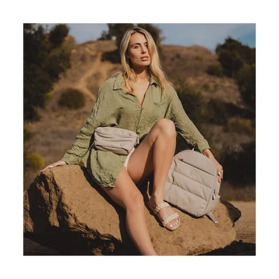 Heys Puffer Backpack fialový městský batoh