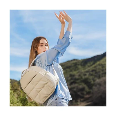 Heys Puffer Backpack fialový městský batoh
