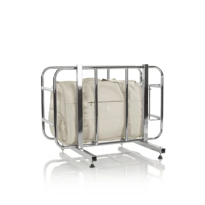 Heys Puffer Duffel Off White dámská cestovní taška