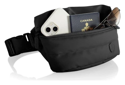 Heys Puffer Mini Waist Bag černá dámská ledvinka