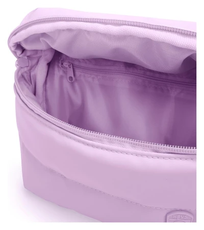 Heys Puffer Mini Waist Bag fialová dámská ledvinka