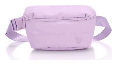 Heys Puffer Mini Waist Bag fialová dámská ledvinka