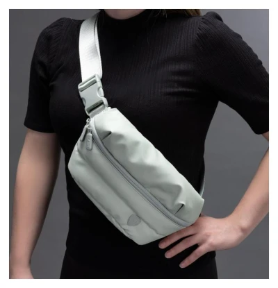 Heys Puffer Mini Waist Bag Sage Green