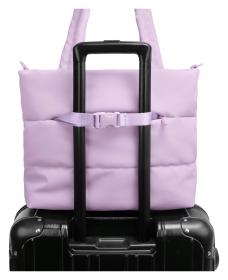 Heys Puffer Tote Bag Lavender