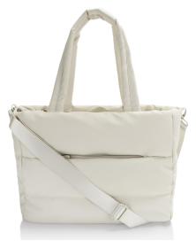 Heys Puffer Tote Bag Off White