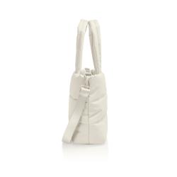 Heys Puffer Tote Bag Off White